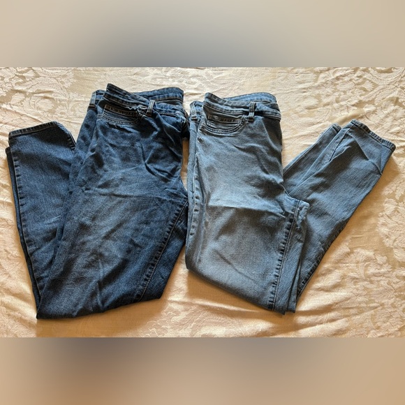 GAP Denim - Women’s Gap favorite jegging denim skinny jeans with Madewell stretch 2 pairs